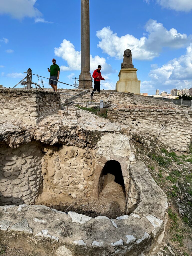 Kolumna Pompejusza, Aleksandria.