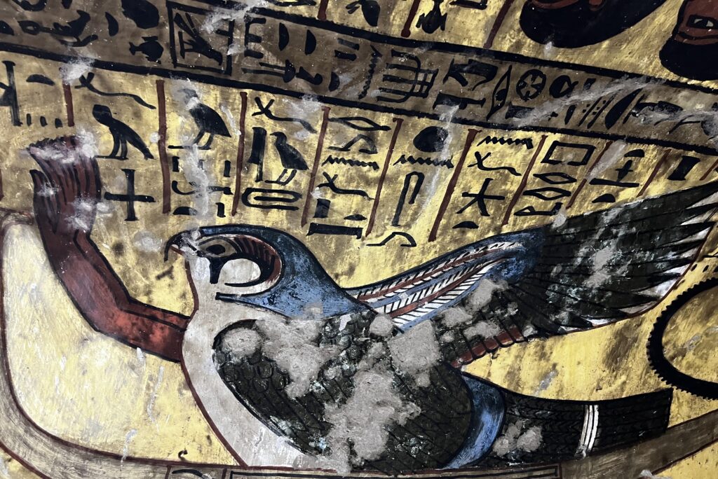 Malowidła w grobowcach robotników z Doliny Rzemieślników