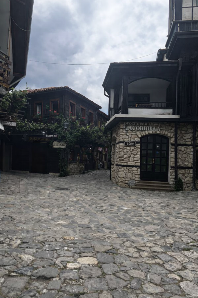 Tradycyjna zabudowa Starego Nesebyru